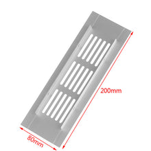Load image into Gallery viewer, Vents Perforated Sheet Aluminum Alloy Air Vent Perforated Sheet Web Plate Ventilation Grille Vents Perforated Sheet